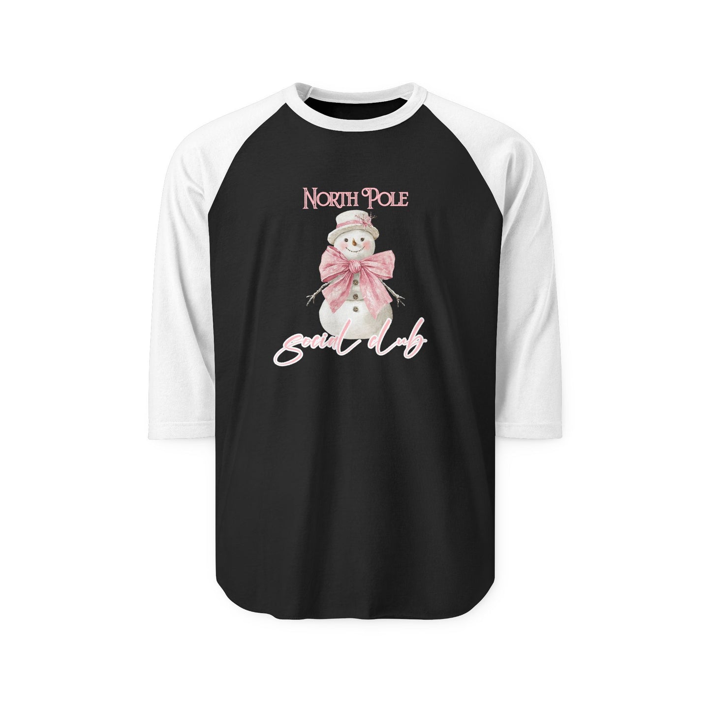North Pole Social Club Baseball Tee