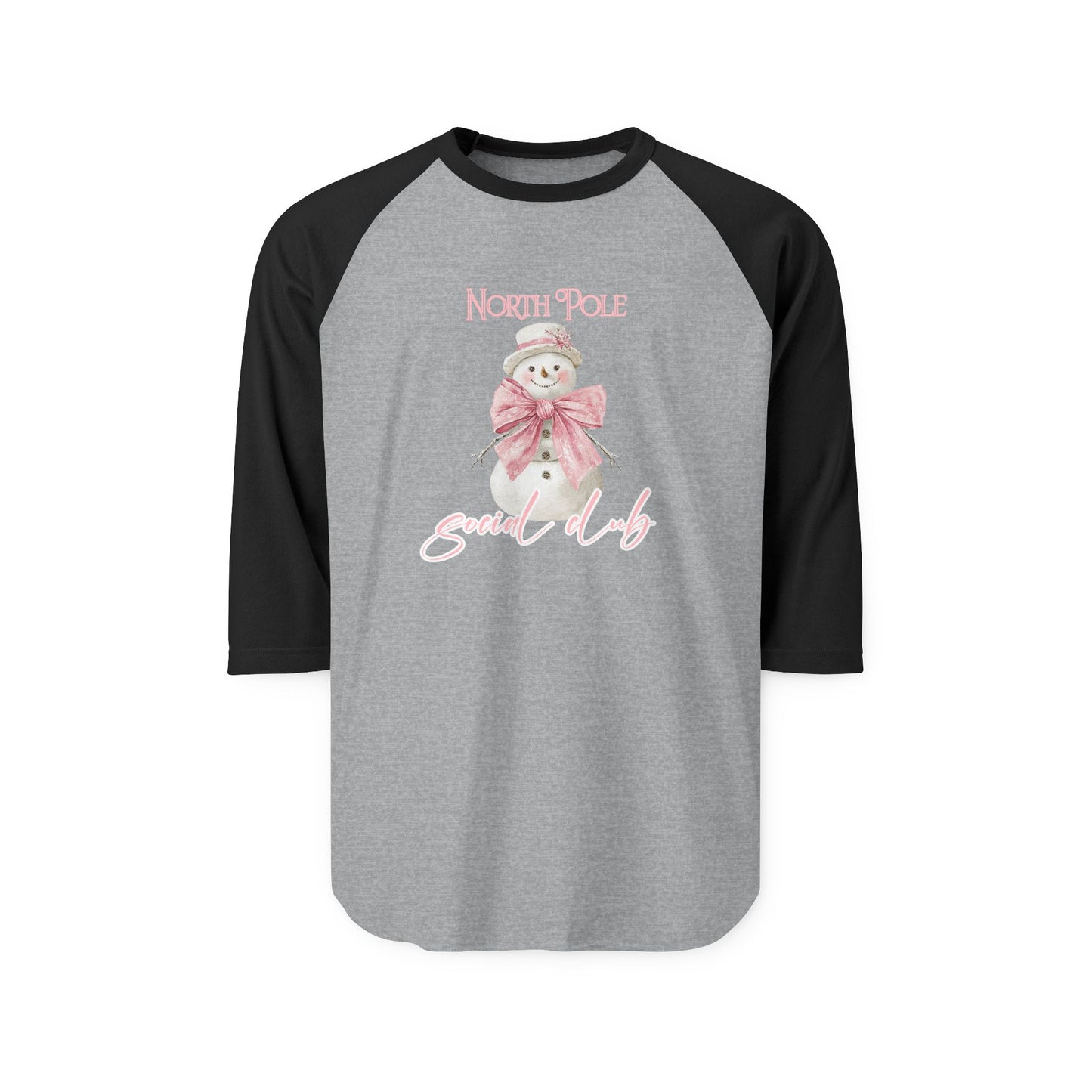 North Pole Social Club Baseball Tee