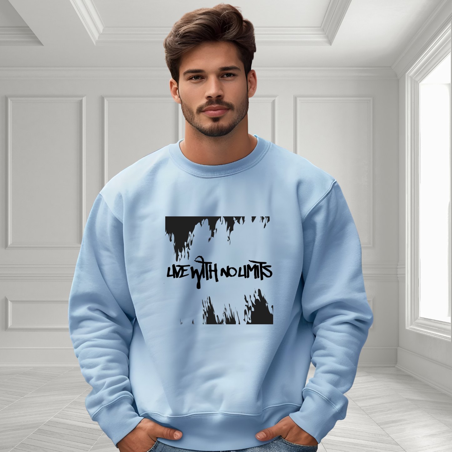 Live With No Limits Crewneck Sweatshirt