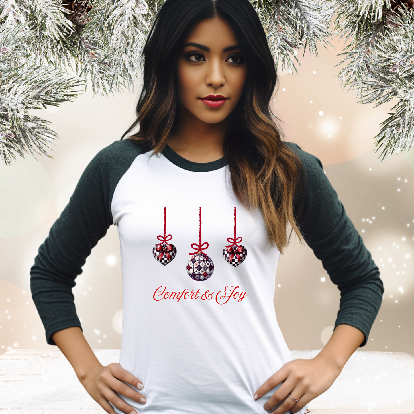 Comfort & Joy Baseball Tee