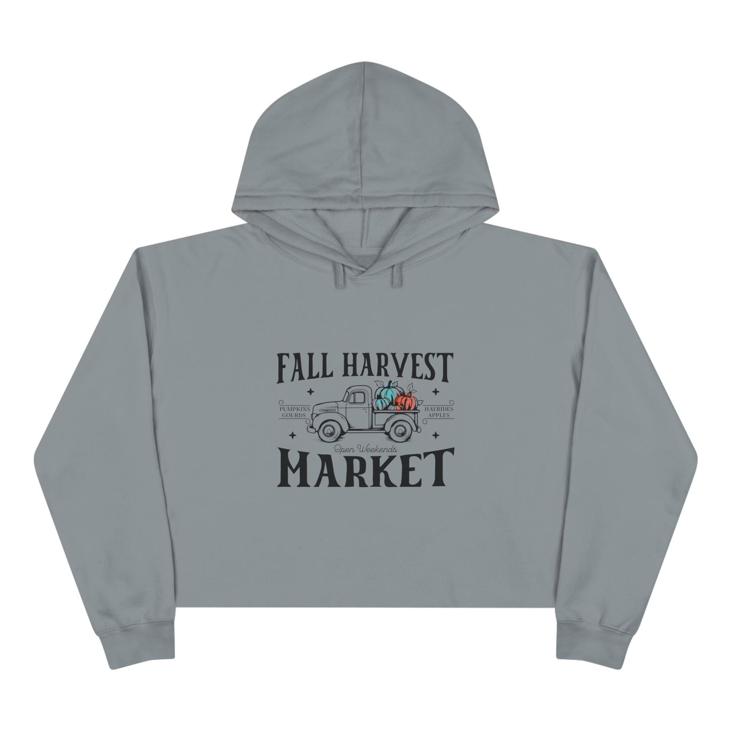 Fall Harvest Market Crop Hoodie