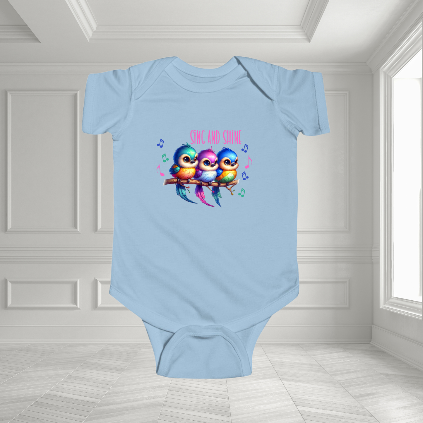 Sing & Shine Infant Short Sleeve Onesie