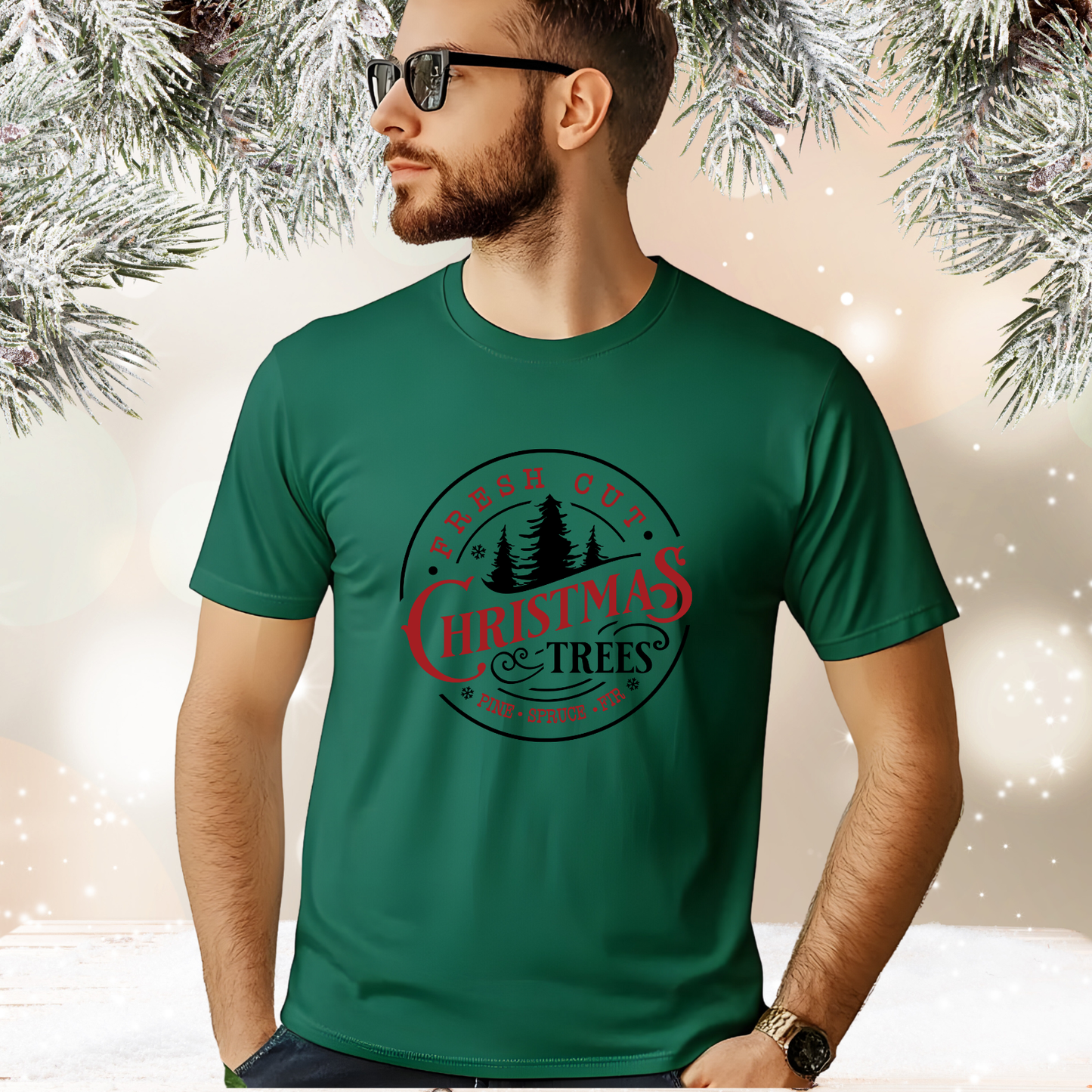 Fresh Cut Christmas Trees T-Shirt