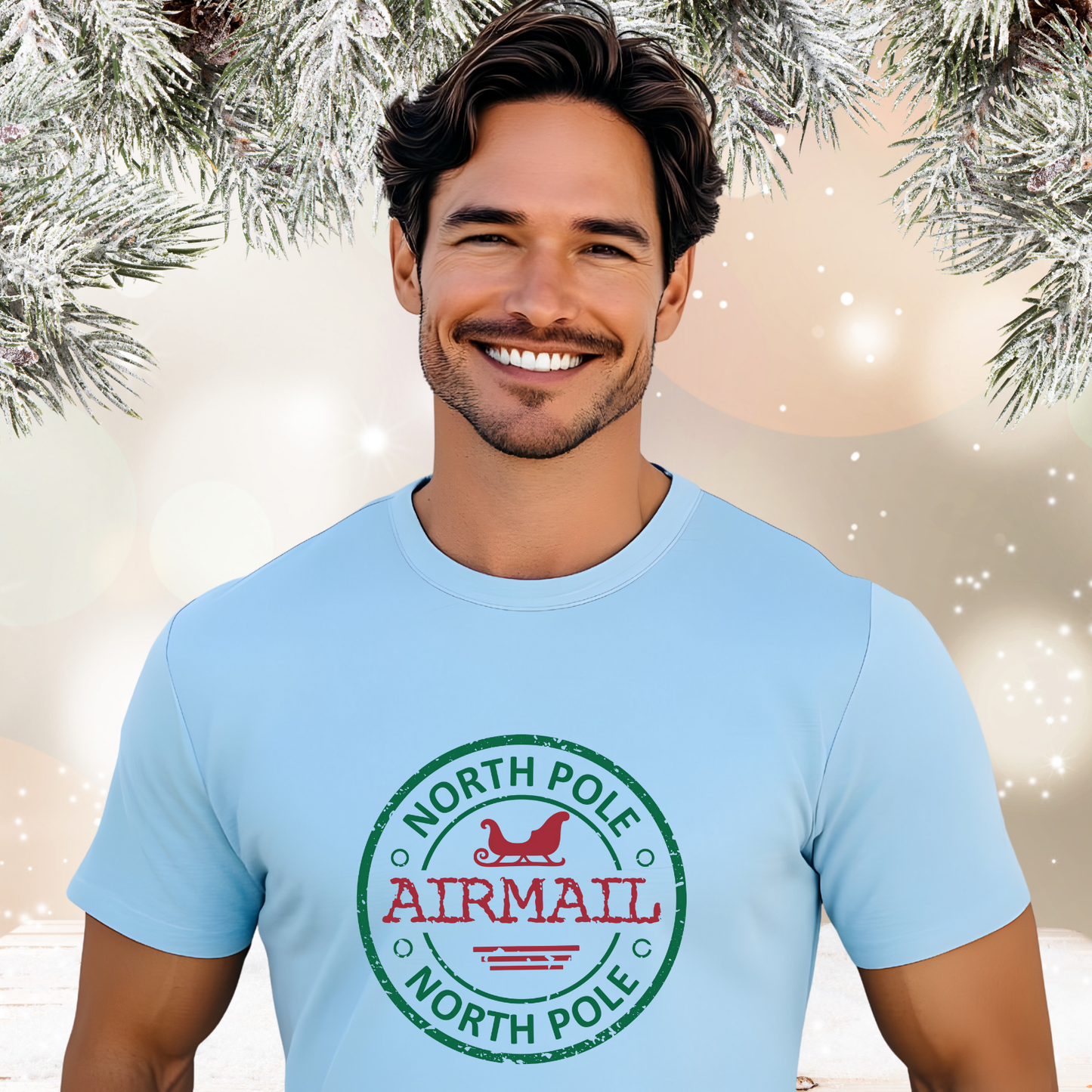 North Pole Airmail T‑Shirt