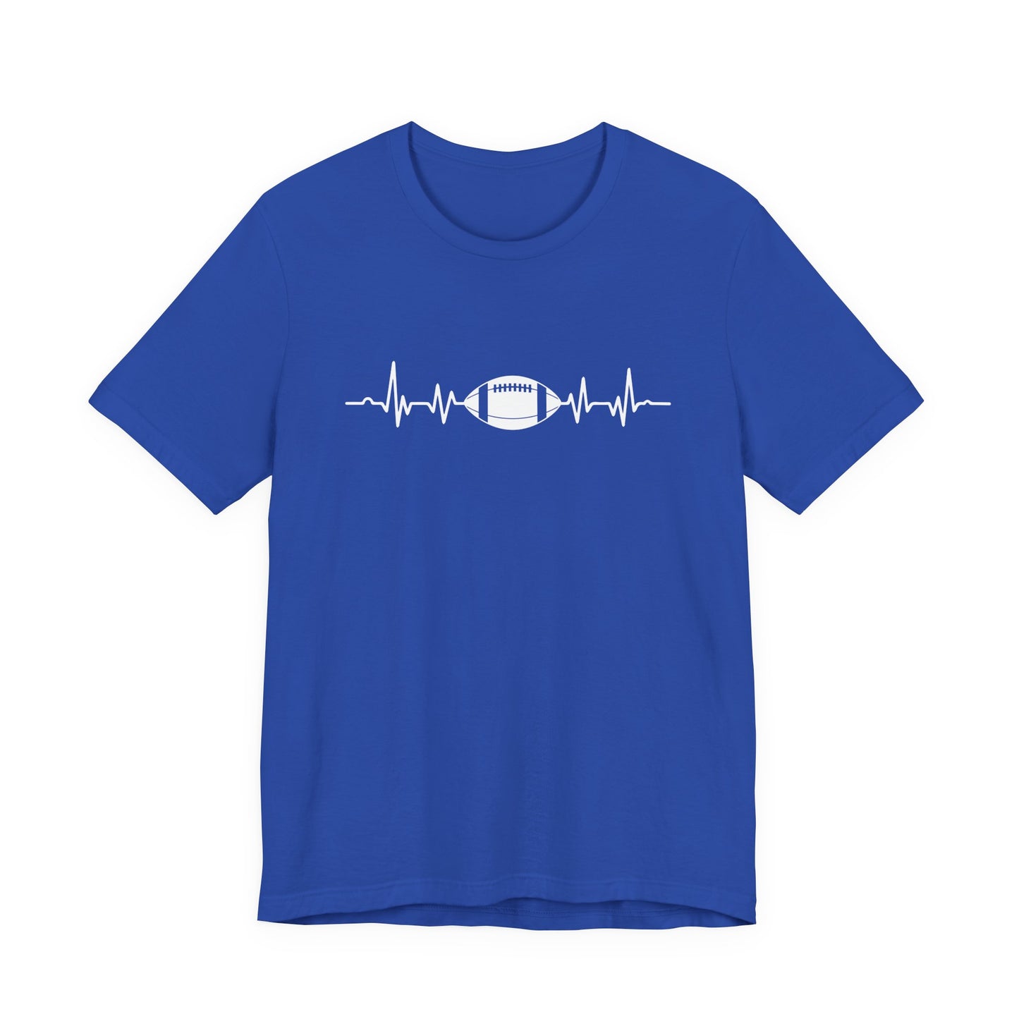 Football Heartbeat T-Shirt