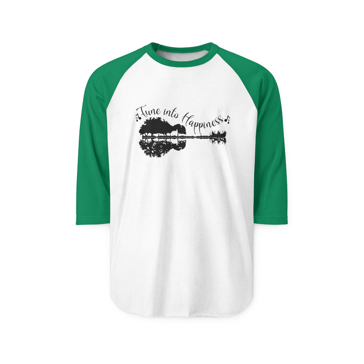 Tune Into Happiness Baseball Tee