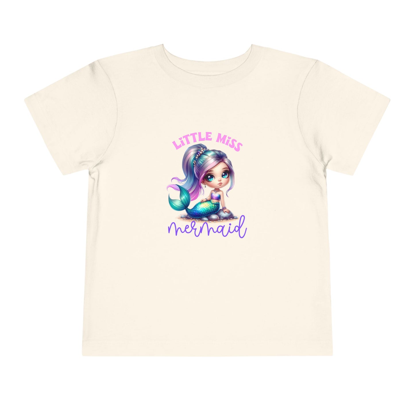 Little Miss Mermaid Toddler T-Shirt