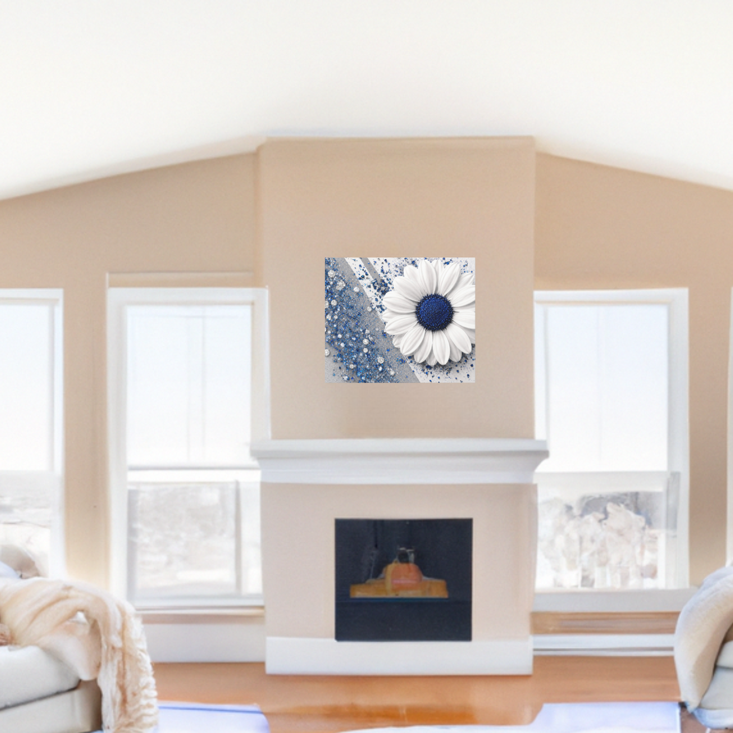 Blue Serenity Canvas Wall Art