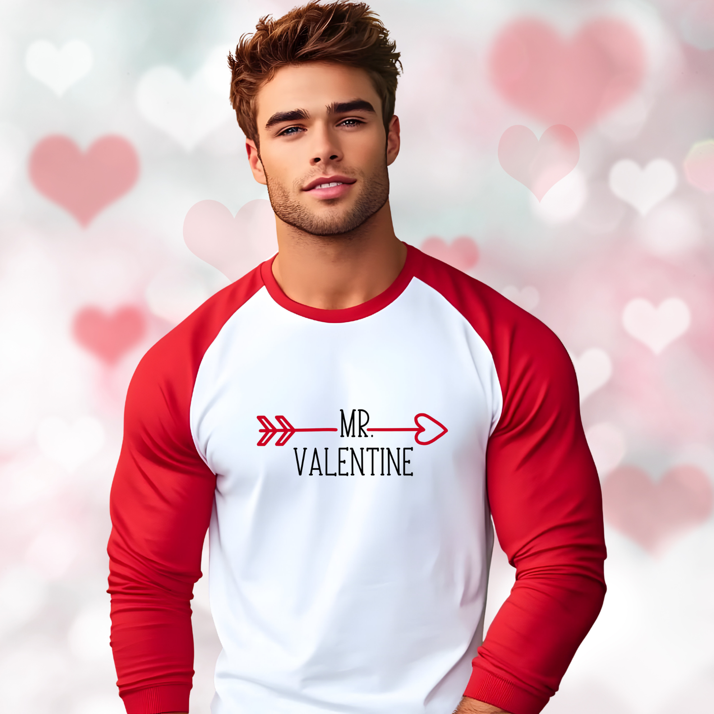 Mr. Valentine Baseball Tee