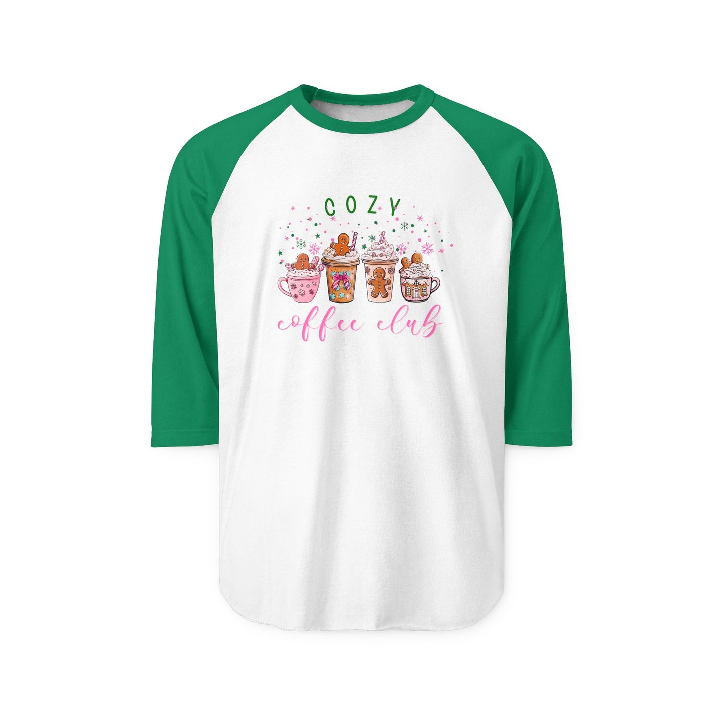 Cozy Coffee Club Baseball Tee