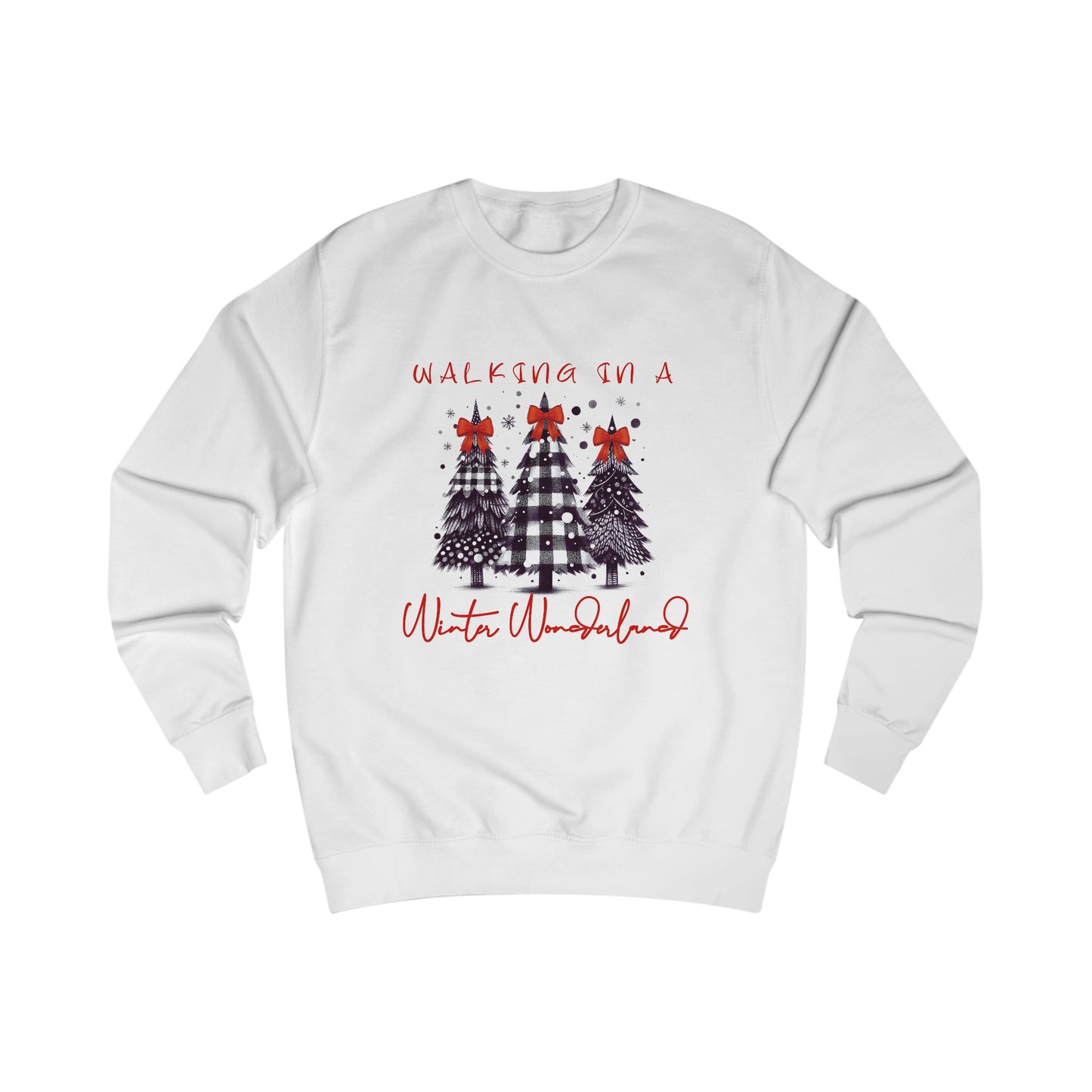 Walking In A Winter Wonderland Crewneck Sweatshirt