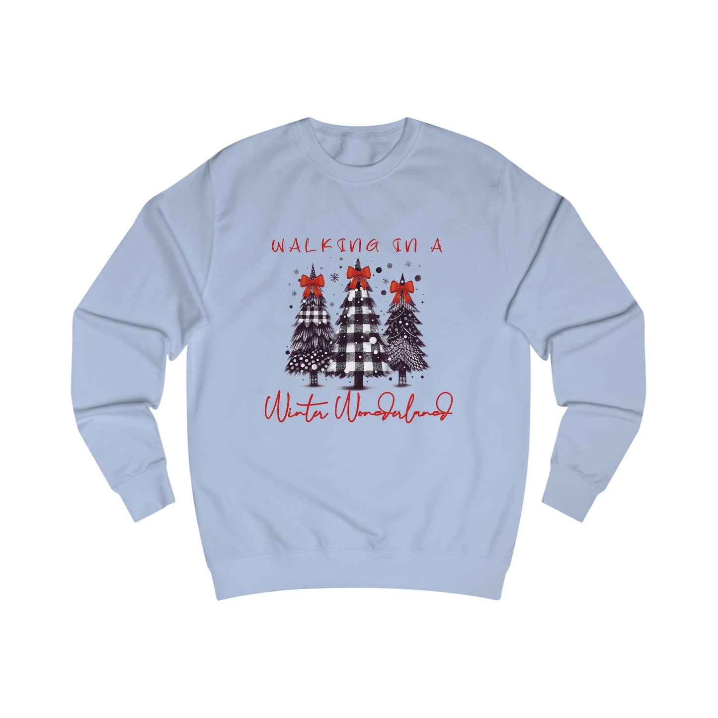 Walking In A Winter Wonderland Crewneck Sweatshirt