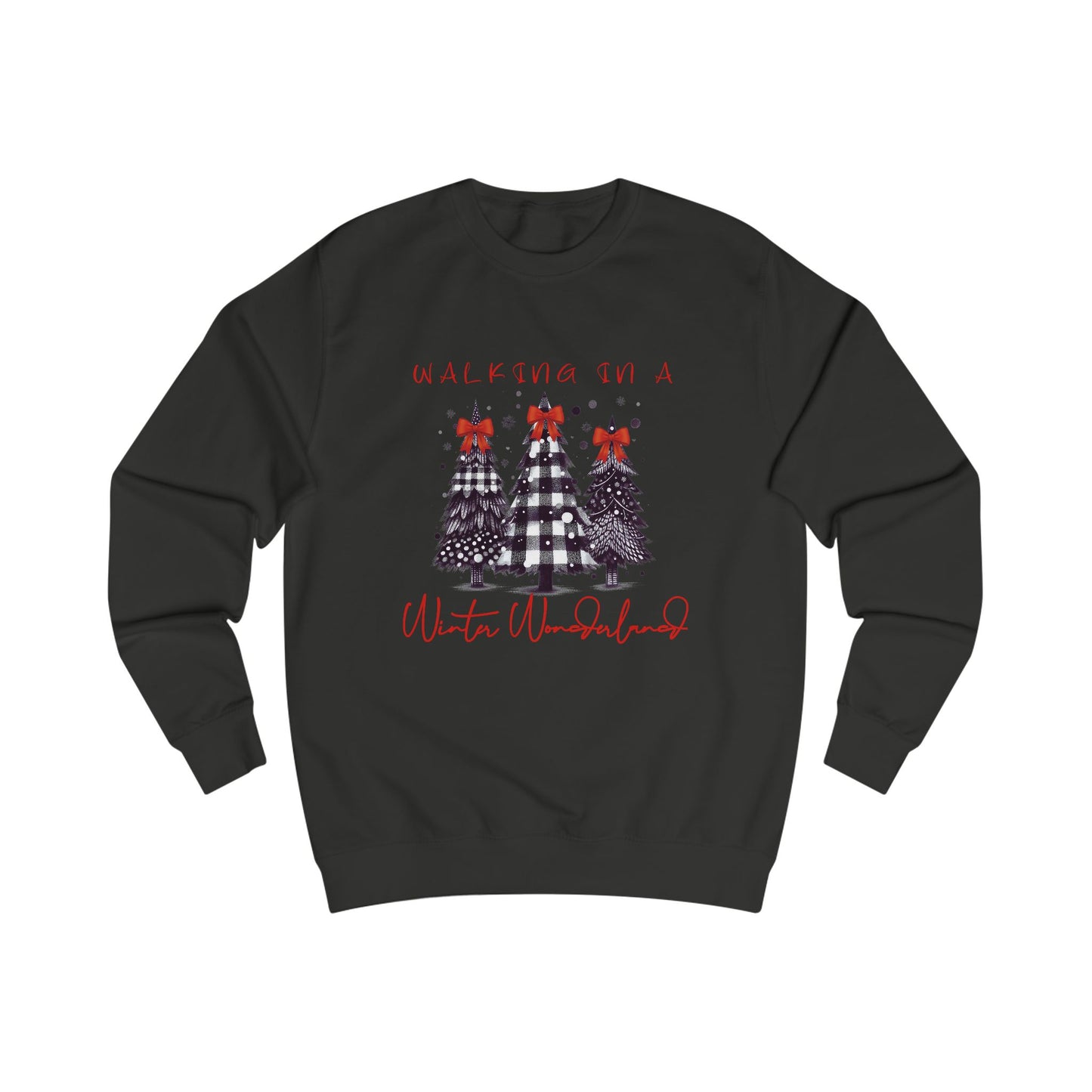 Walking In A Winter Wonderland Crewneck Sweatshirt