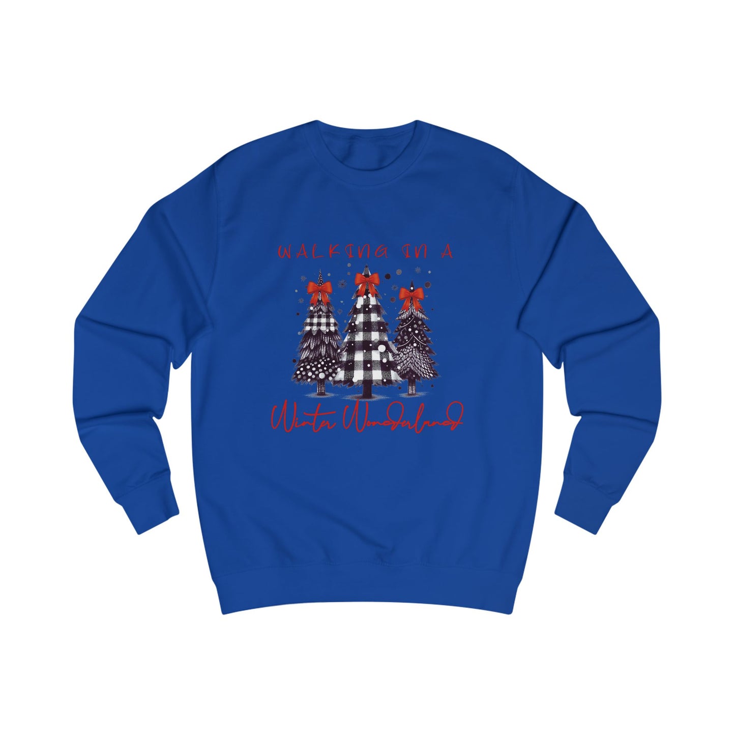 Walking In A Winter Wonderland Crewneck Sweatshirt