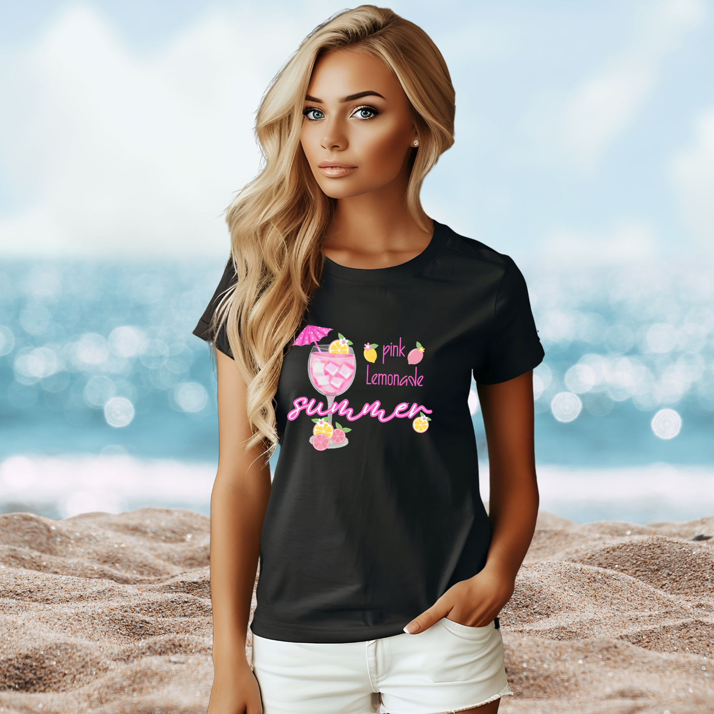 Pink Lemonade Summer T-Shirt
