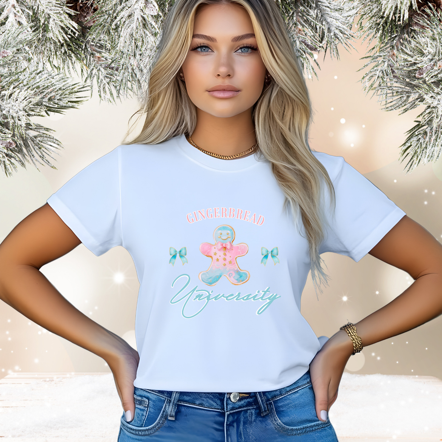Gingerbread University T‑Shirt