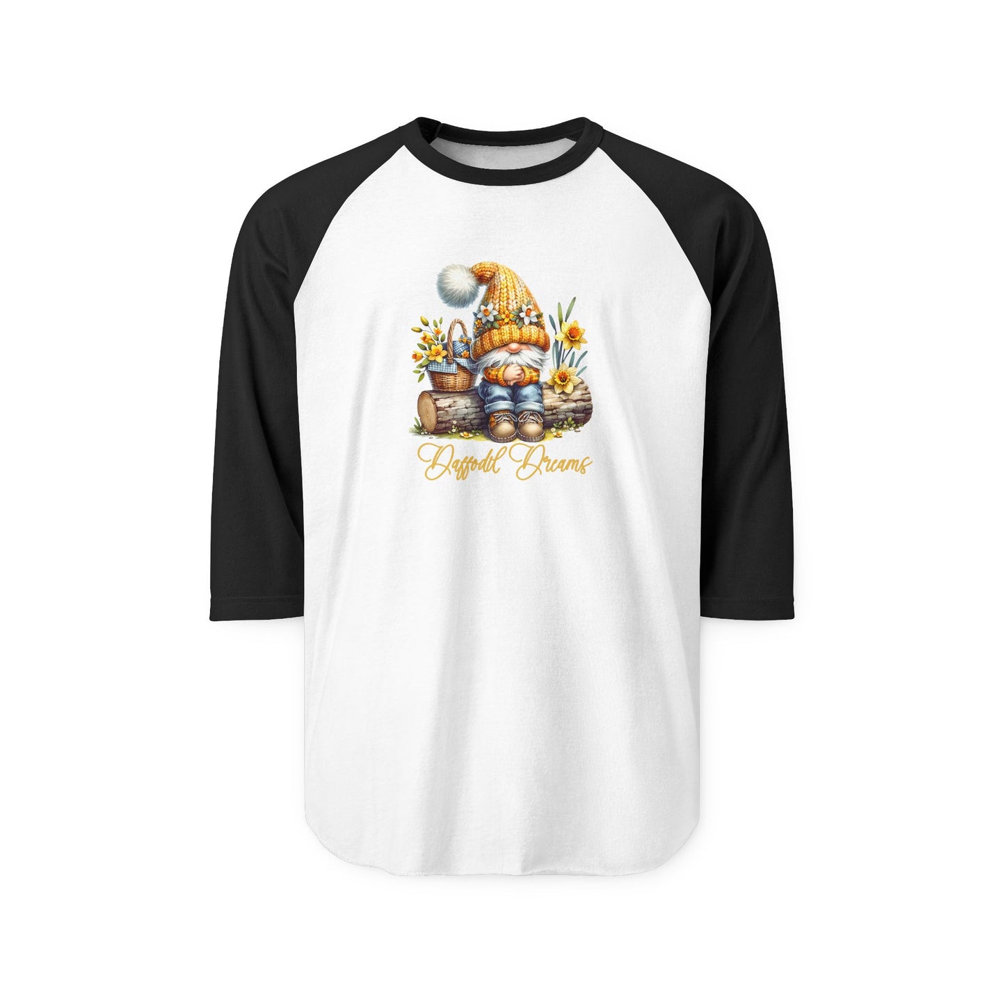 Daffodil Dreams Baseball Tee