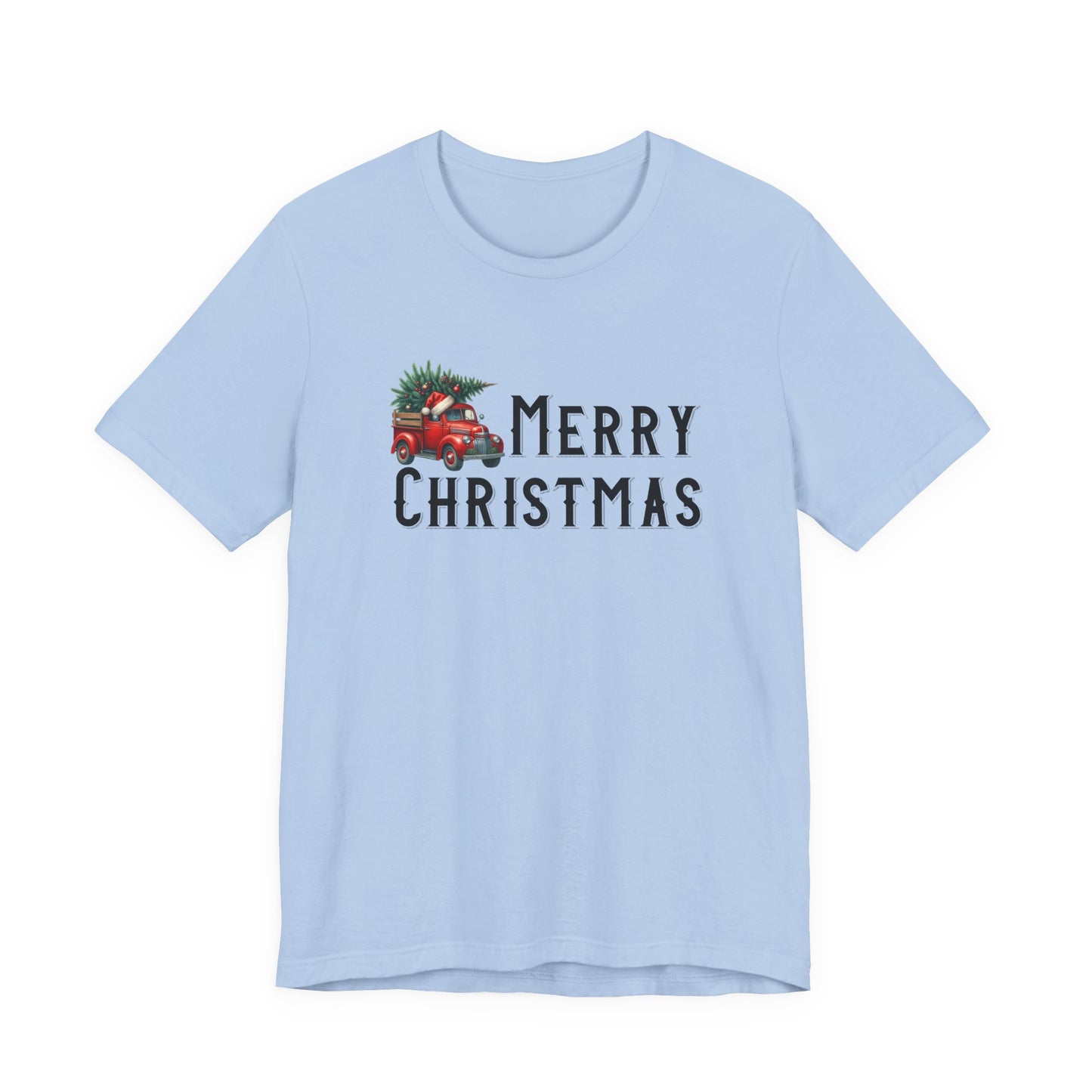 Merry Christmas Vintage Truck T-Shirt