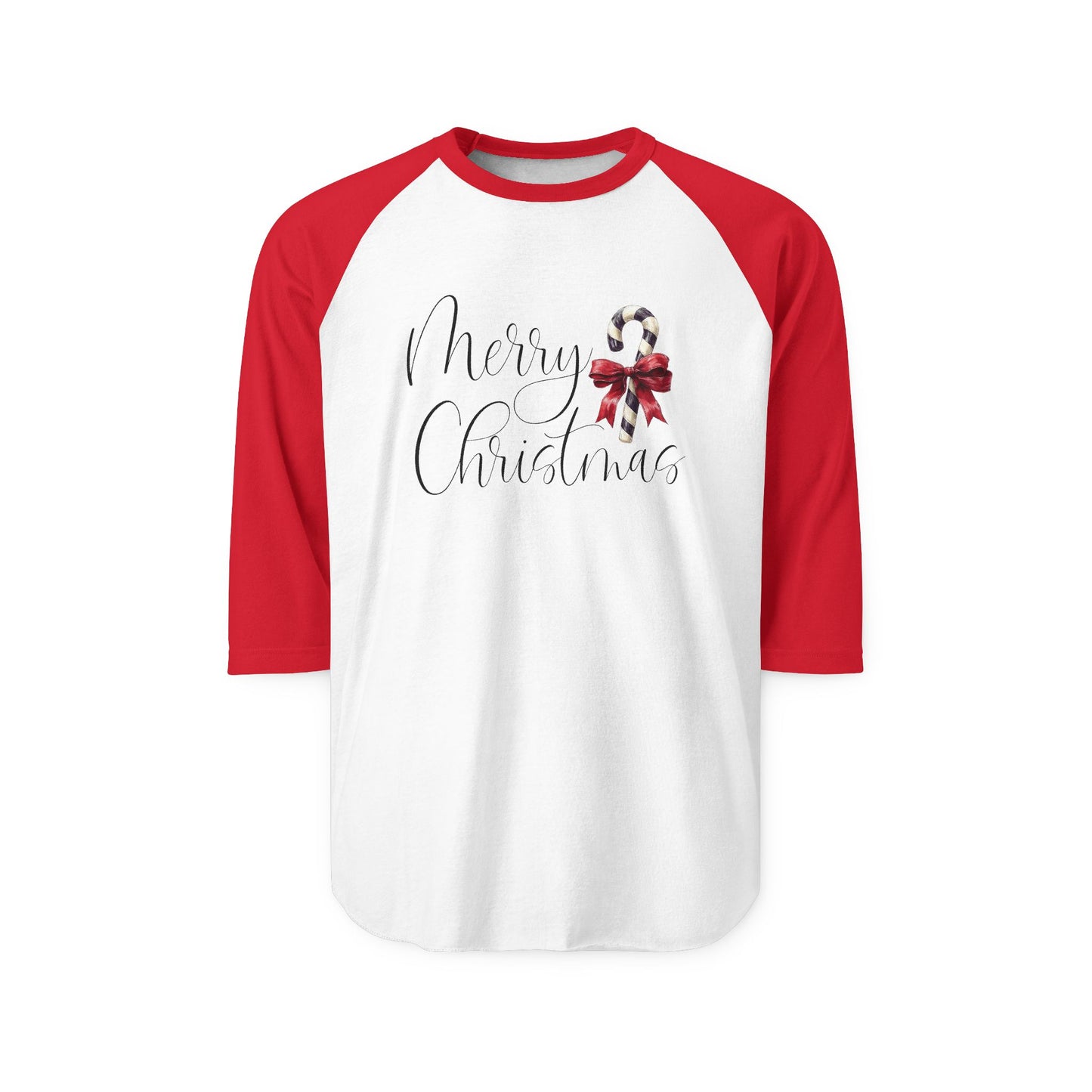Merry Christmas Baseball Tee