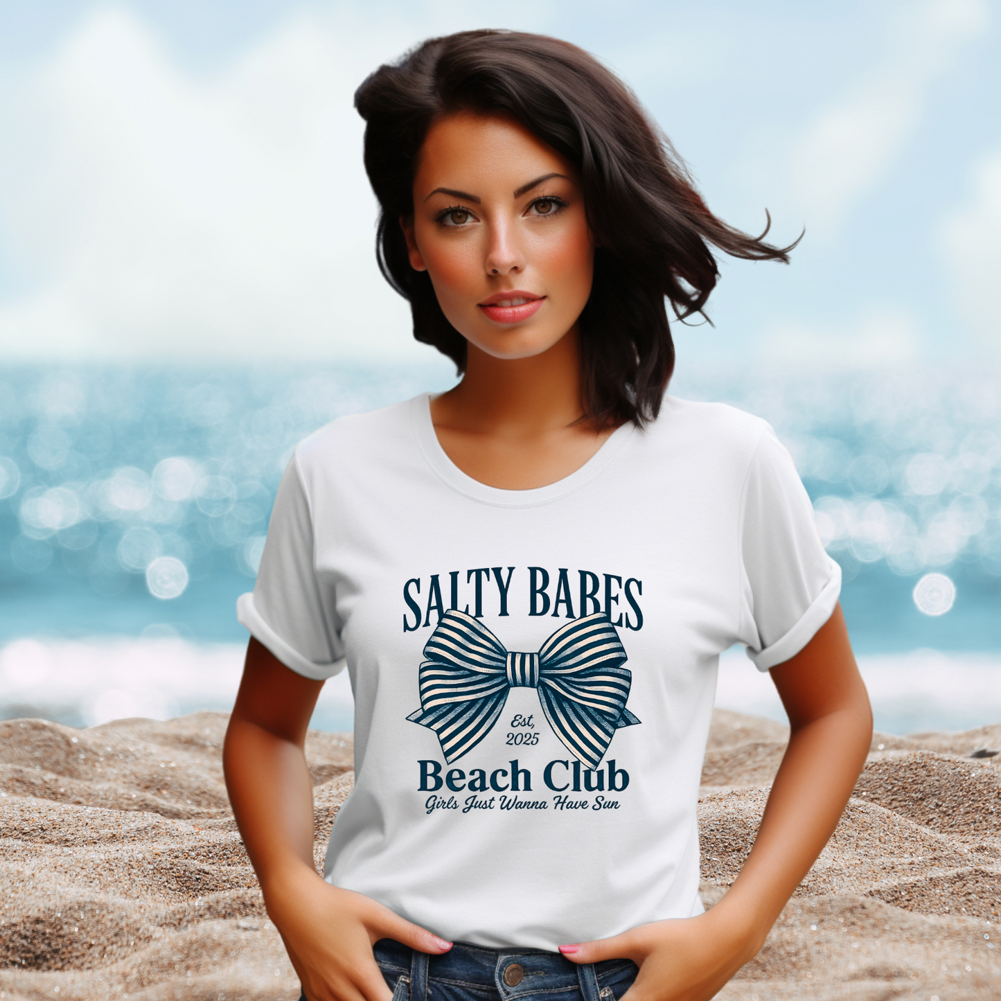Salty Babes Beach Club T-Shirt