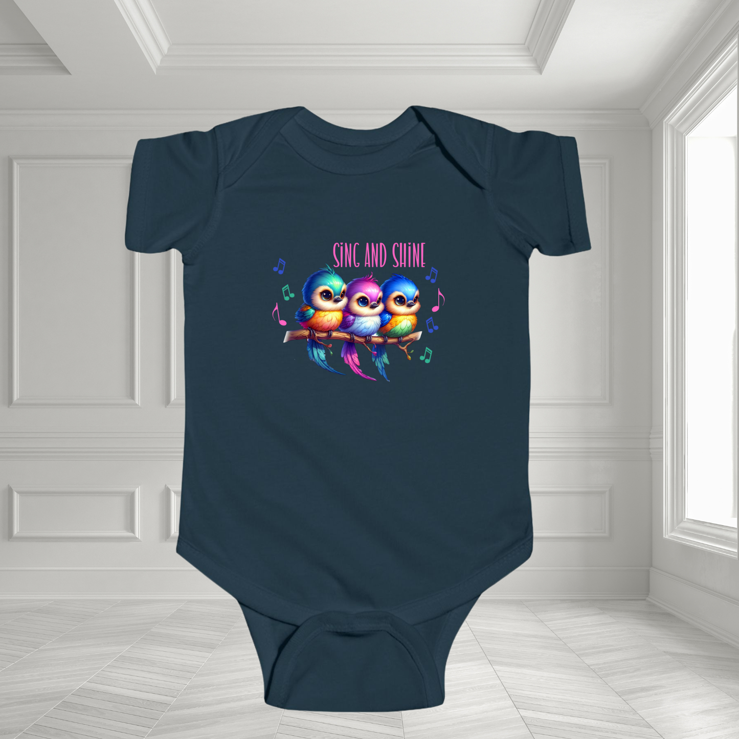 Sing & Shine Infant Short Sleeve Onesie