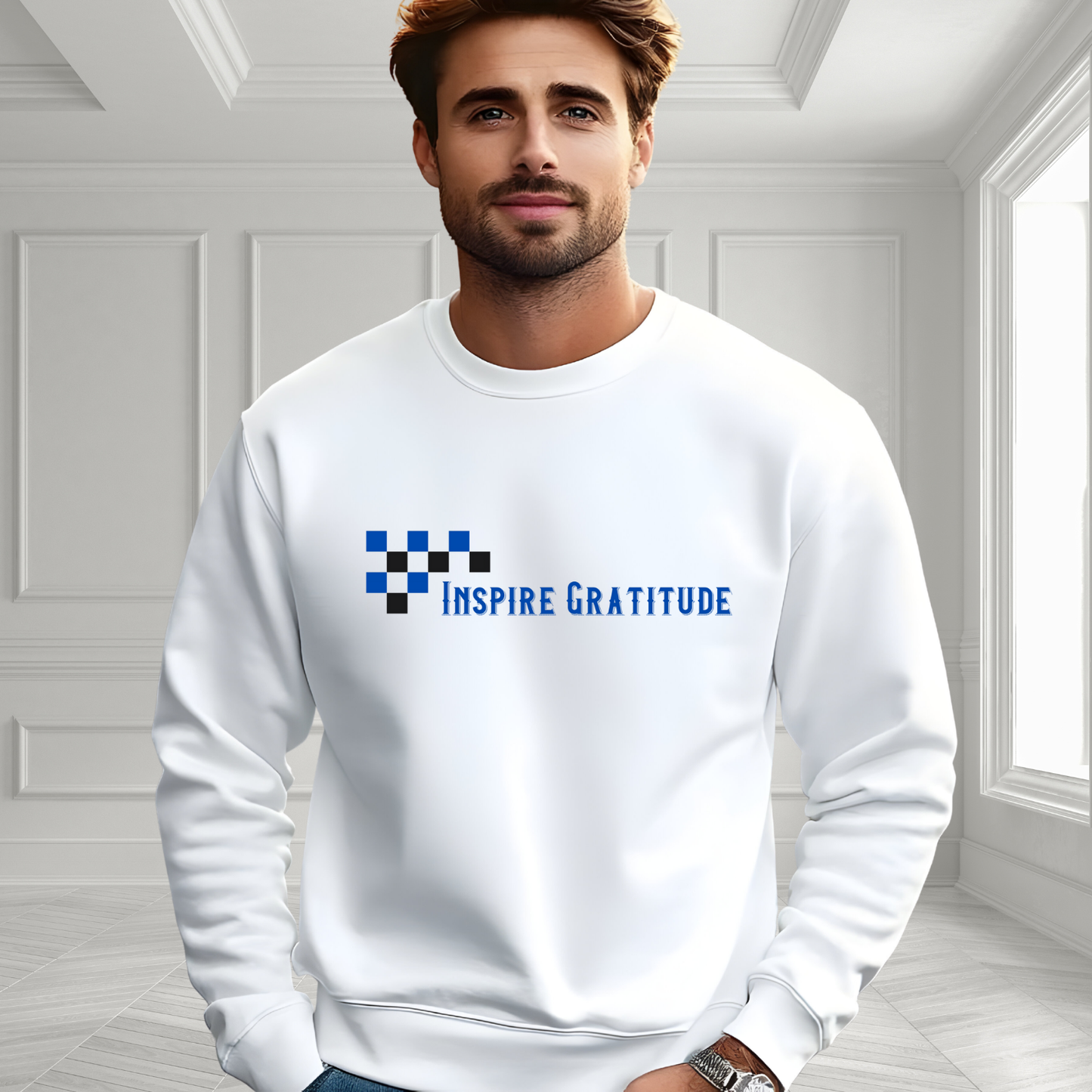 Inspire Gratitude Crewneck Sweatshirt