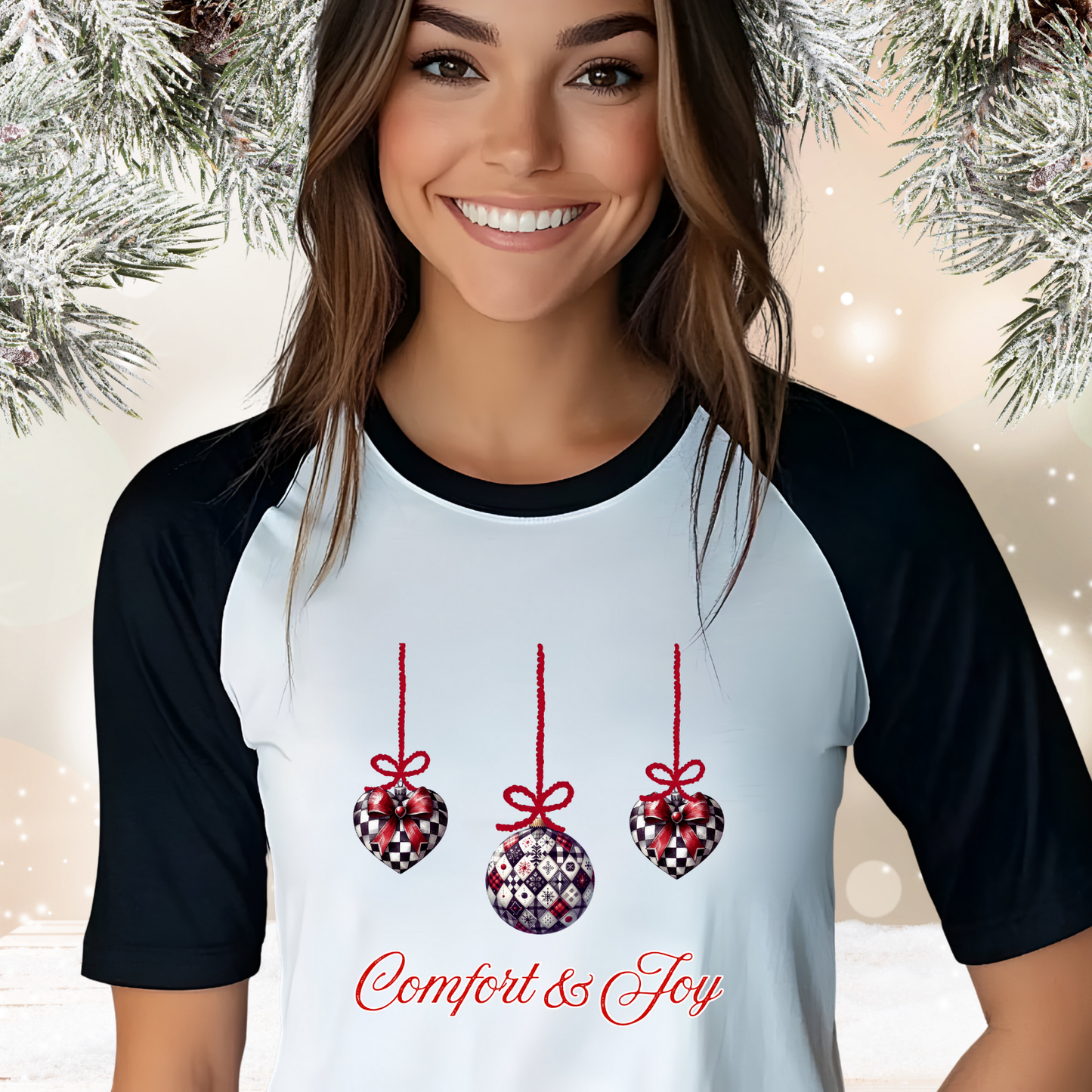 Comfort & Joy Baseball Tee
