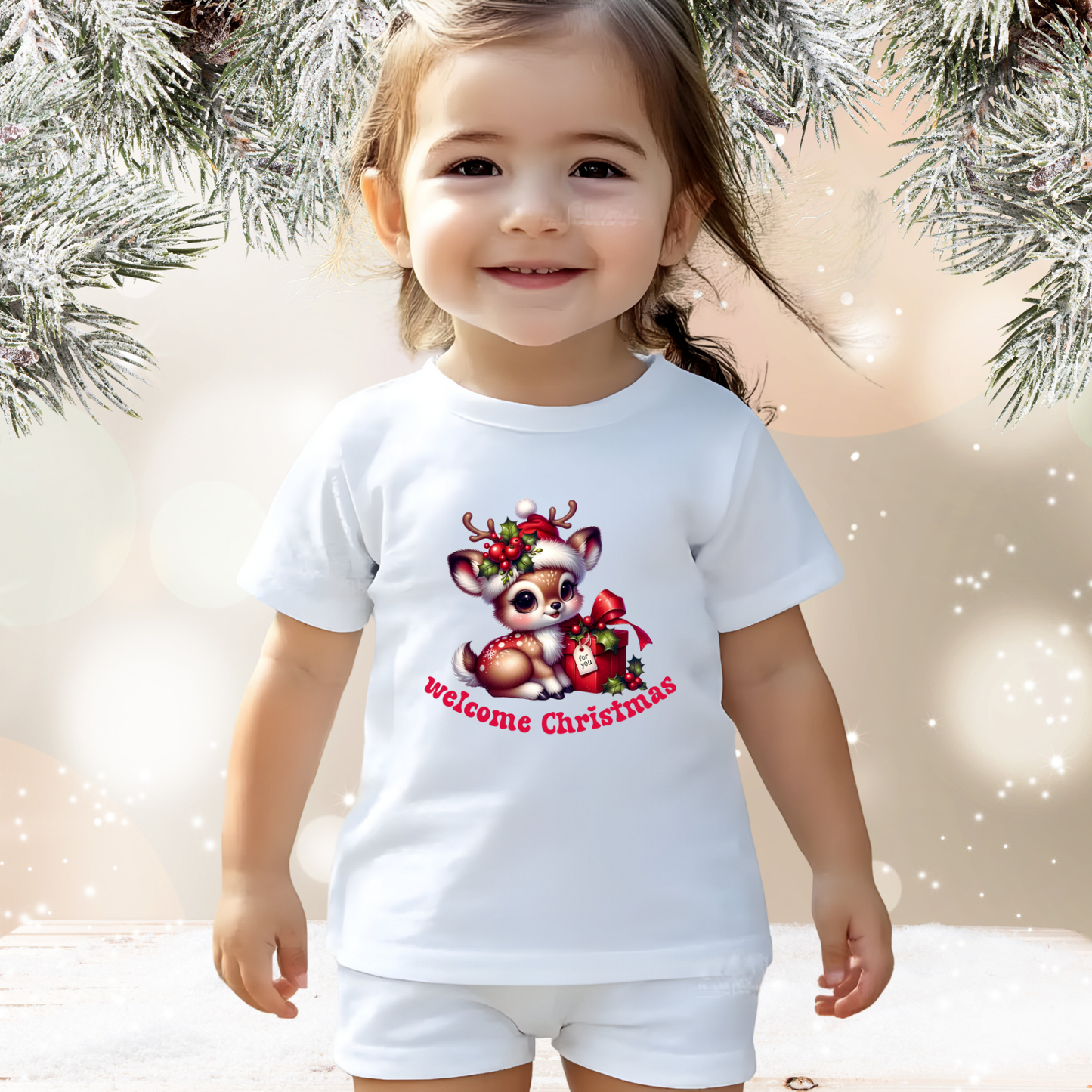 Welcome Christmas Toddler T-Shirt