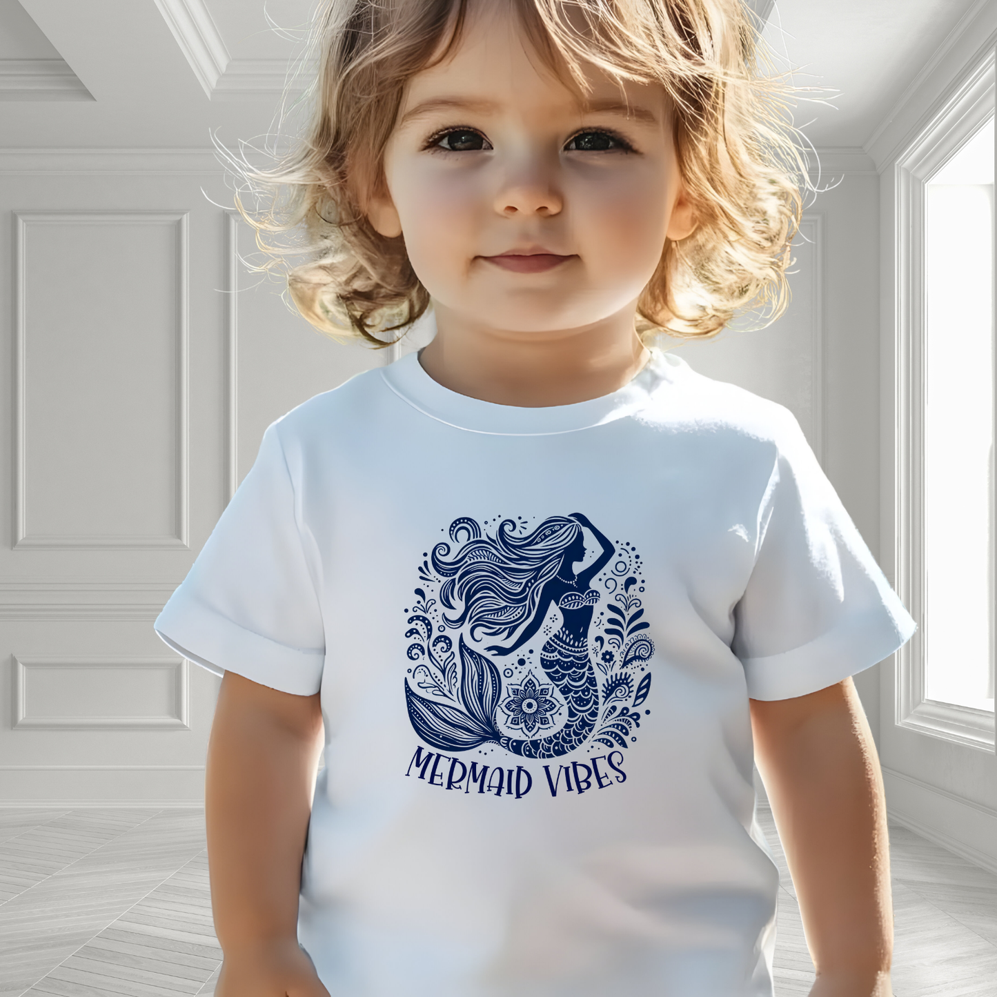 Mermaid Vibes Toddler T-Shirt
