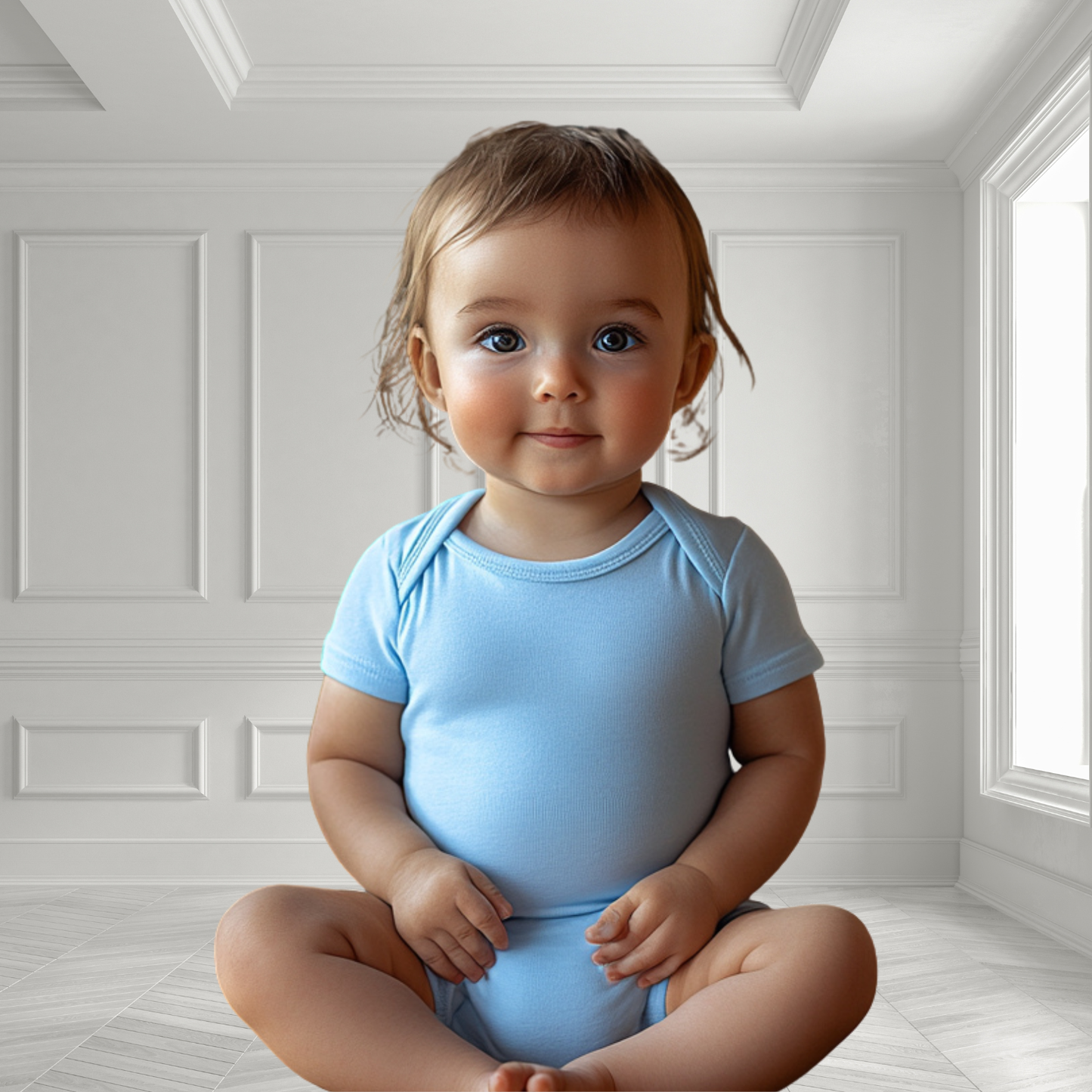 Happy Vibes Infant Short Sleeve Onesie