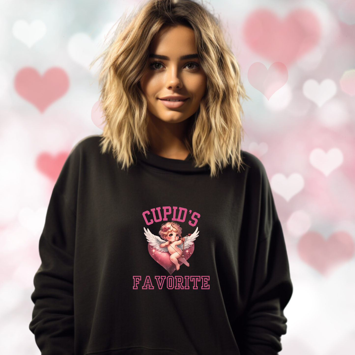 Cupid’s Favorite Crewneck Sweatshirt