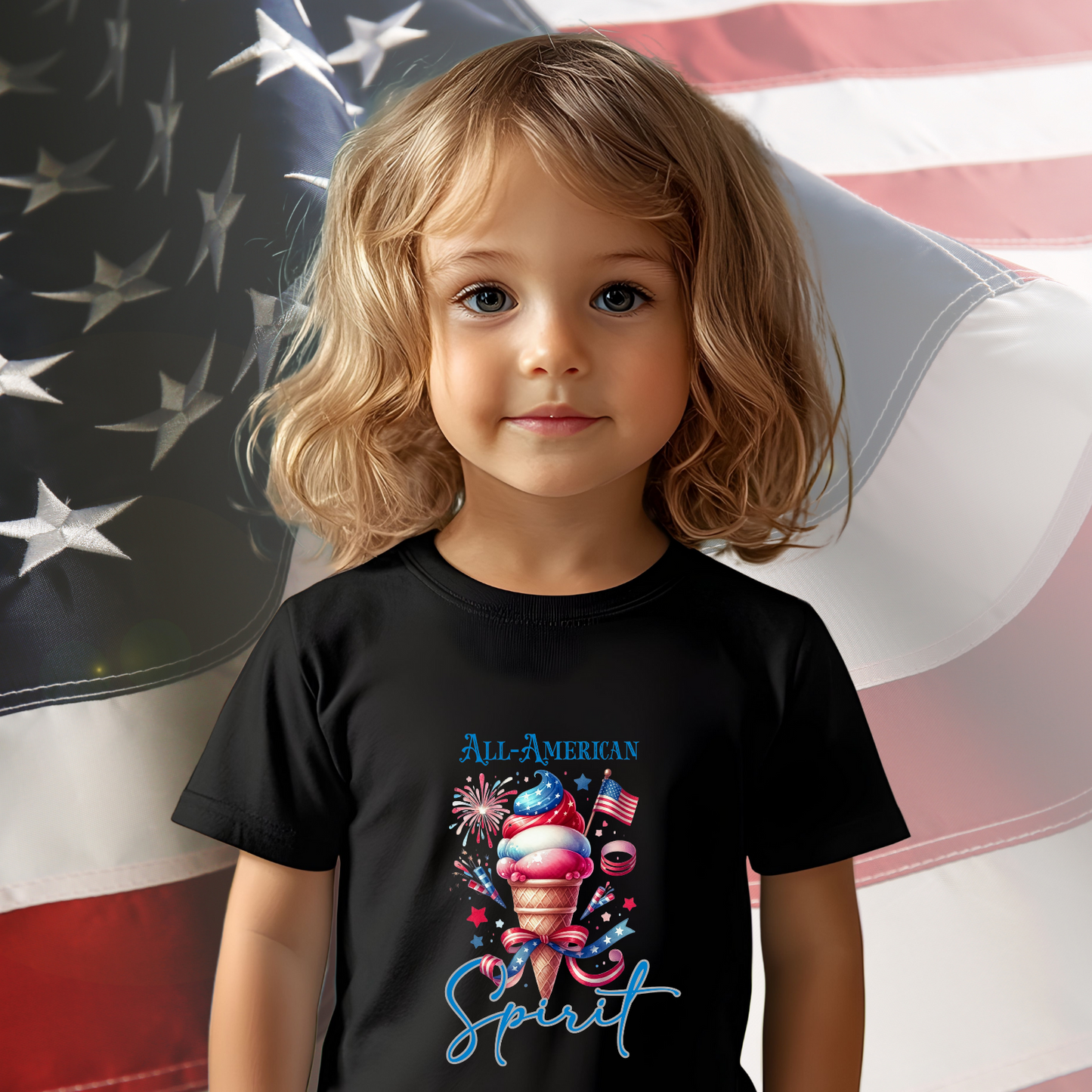 All-American Spirit Toddler T-Shirt