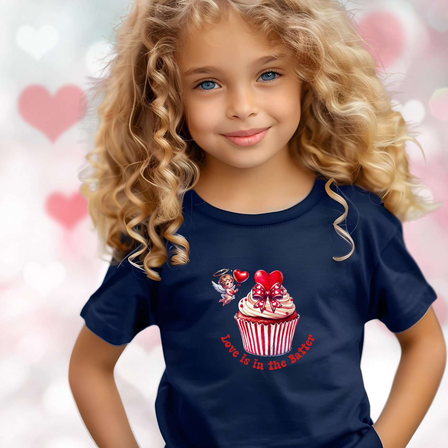 Love Is In The Batter Kid’s T-Shirt