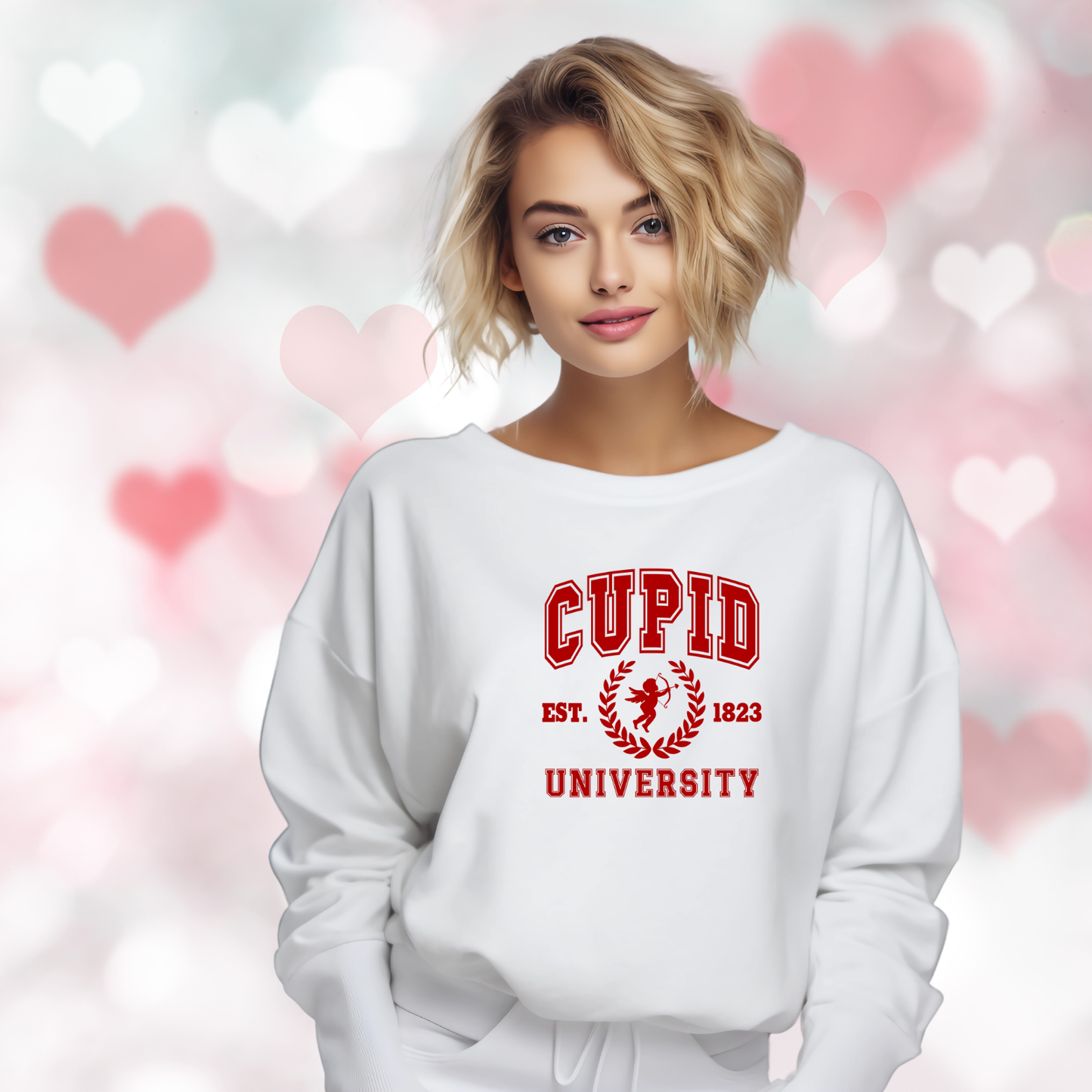 Cupid University Crewneck Sweatshirt