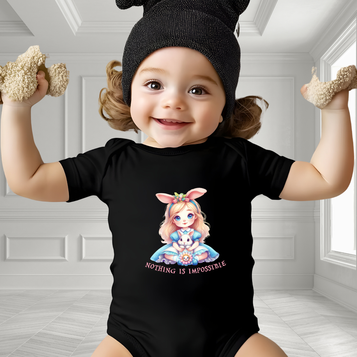 Nothing Is Impossible Infant Short Sleeve Onesie
