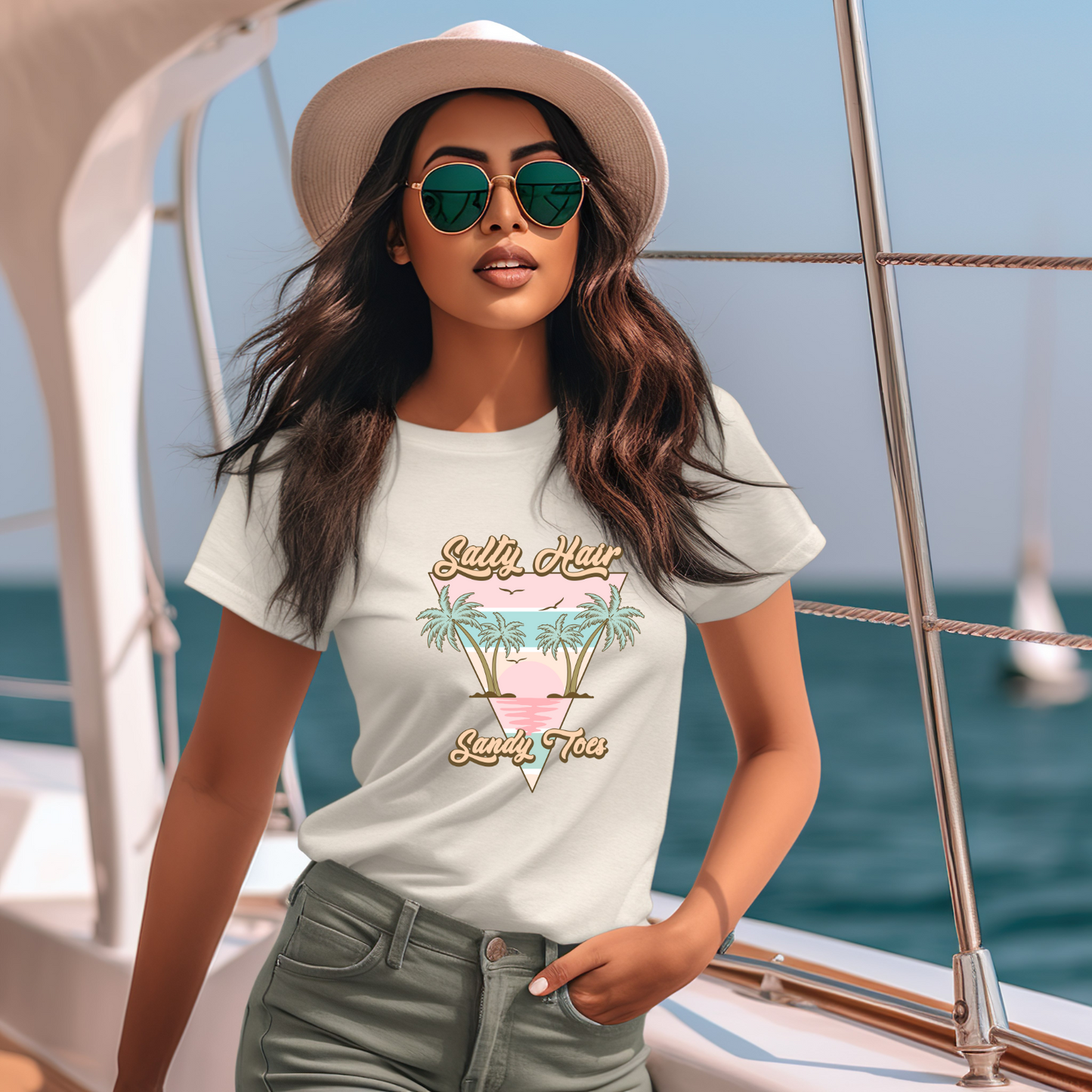 Salty Hair Sandy Toes T-Shirt