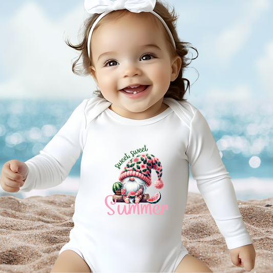 Sweet Sweet Summer Infant Long Sleeve Onesie