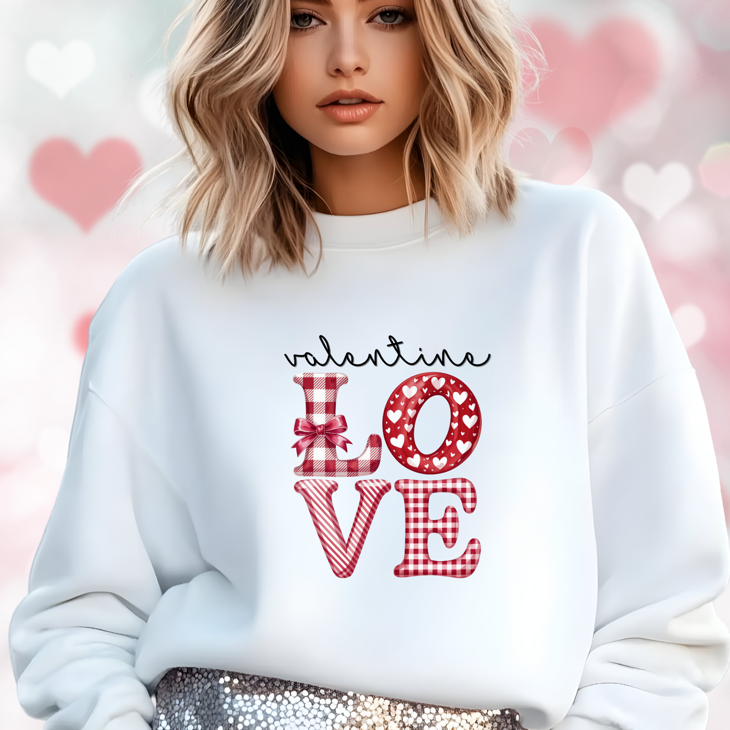 Valentine Love Crewneck Sweatshirt