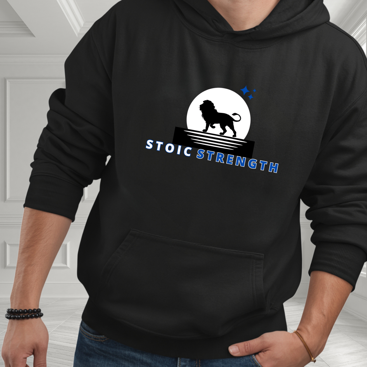 Stoic Strength Pullover Hoodie