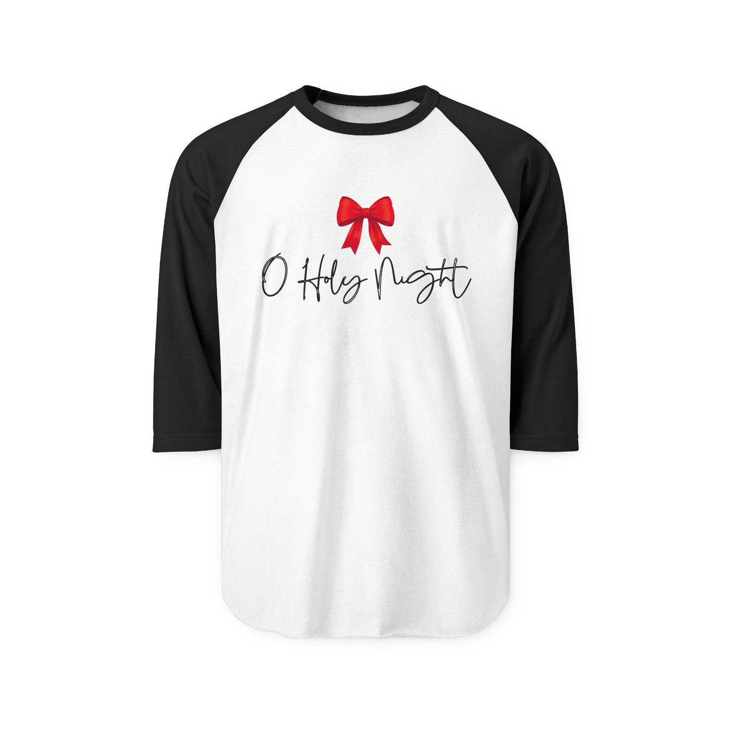 O Holy Night Baseball Tee