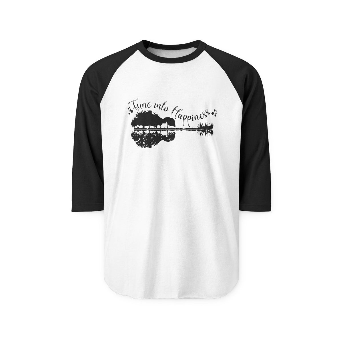Tune Into Happiness Baseball Tee