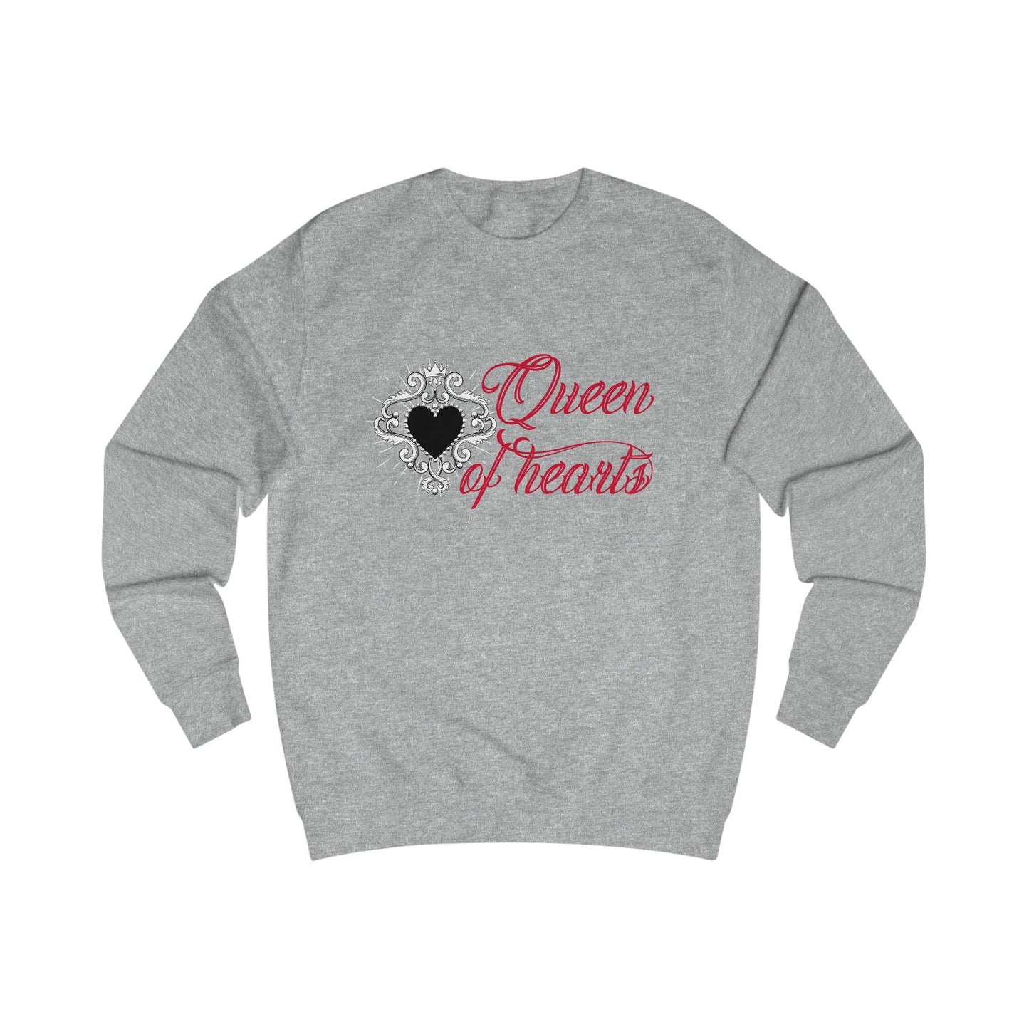 Queen Of Hearts Crewneck Sweatshirt