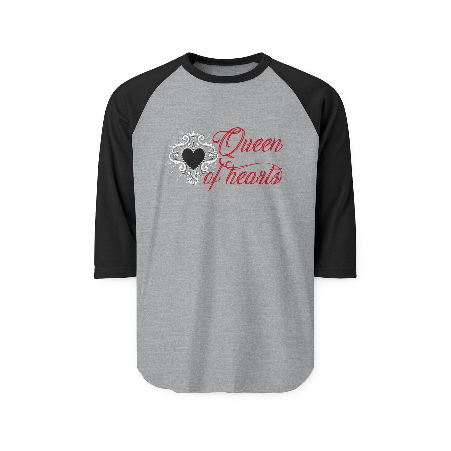 Queen Of Hearts Baseball Tee