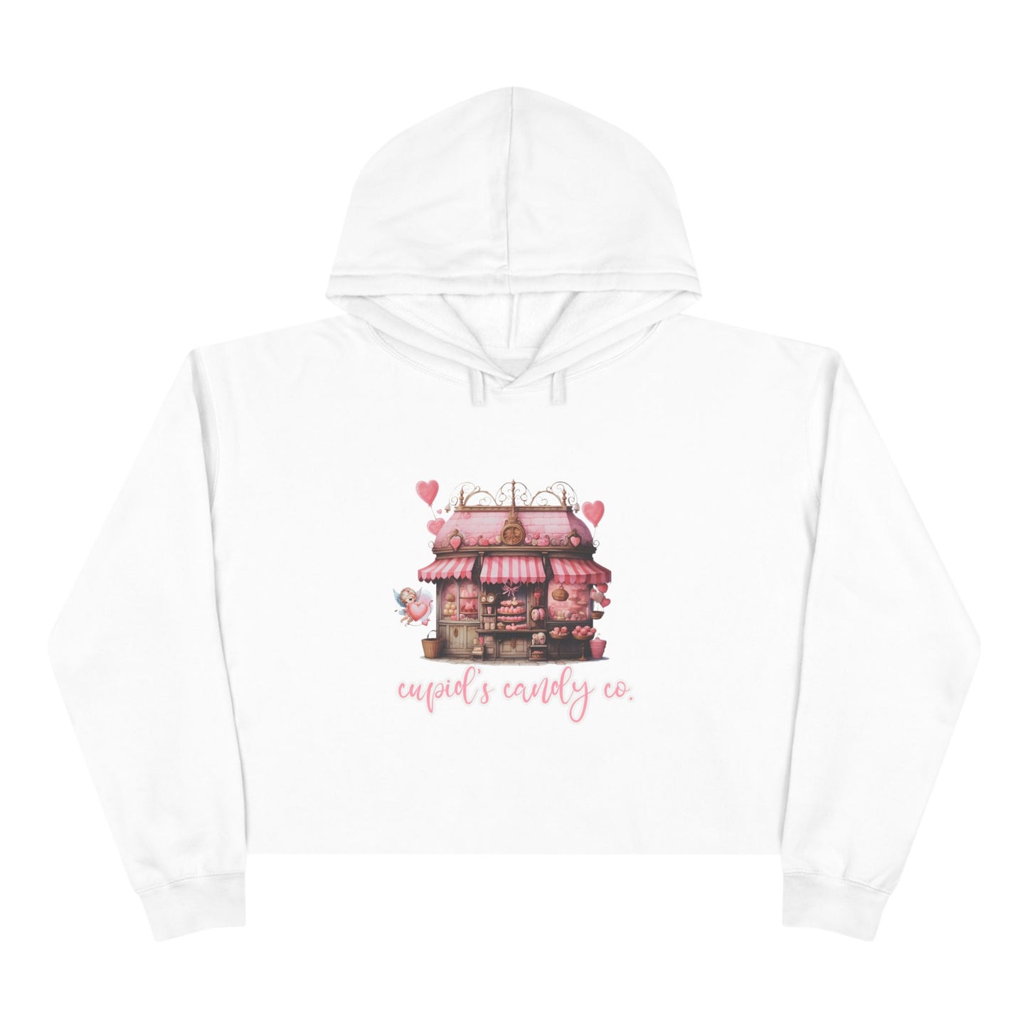 Cupid’s Candy Co. Crop Hoodie