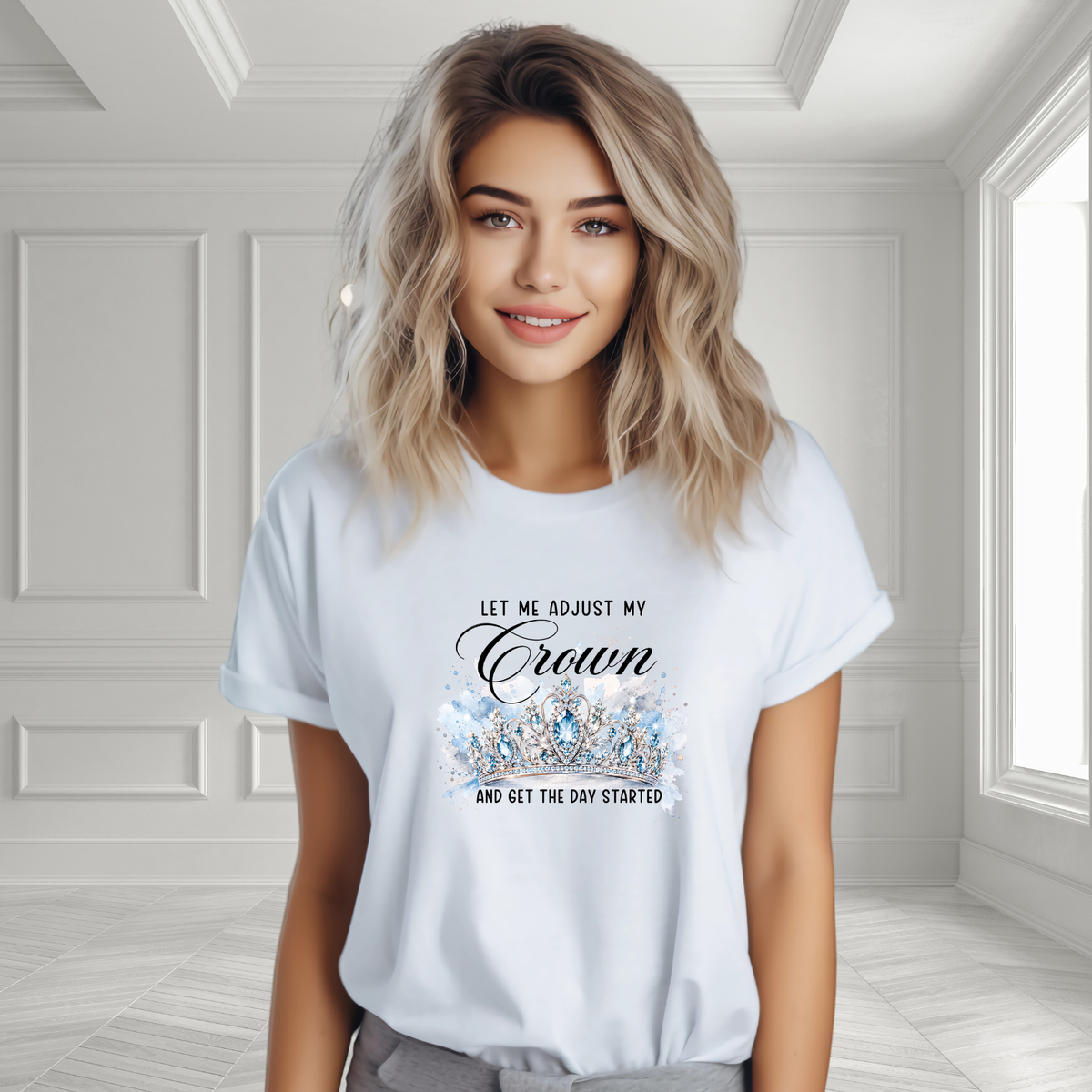 Let Me Adjust My Crown T‑Shirt