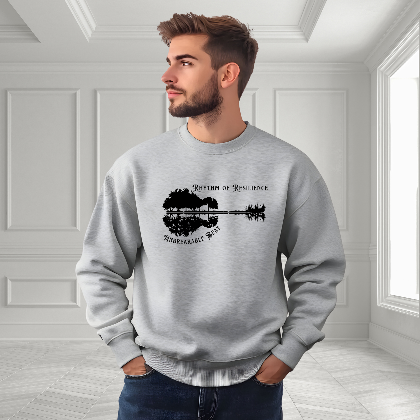 Rhythm Of Resilience Crewneck Sweatshirt