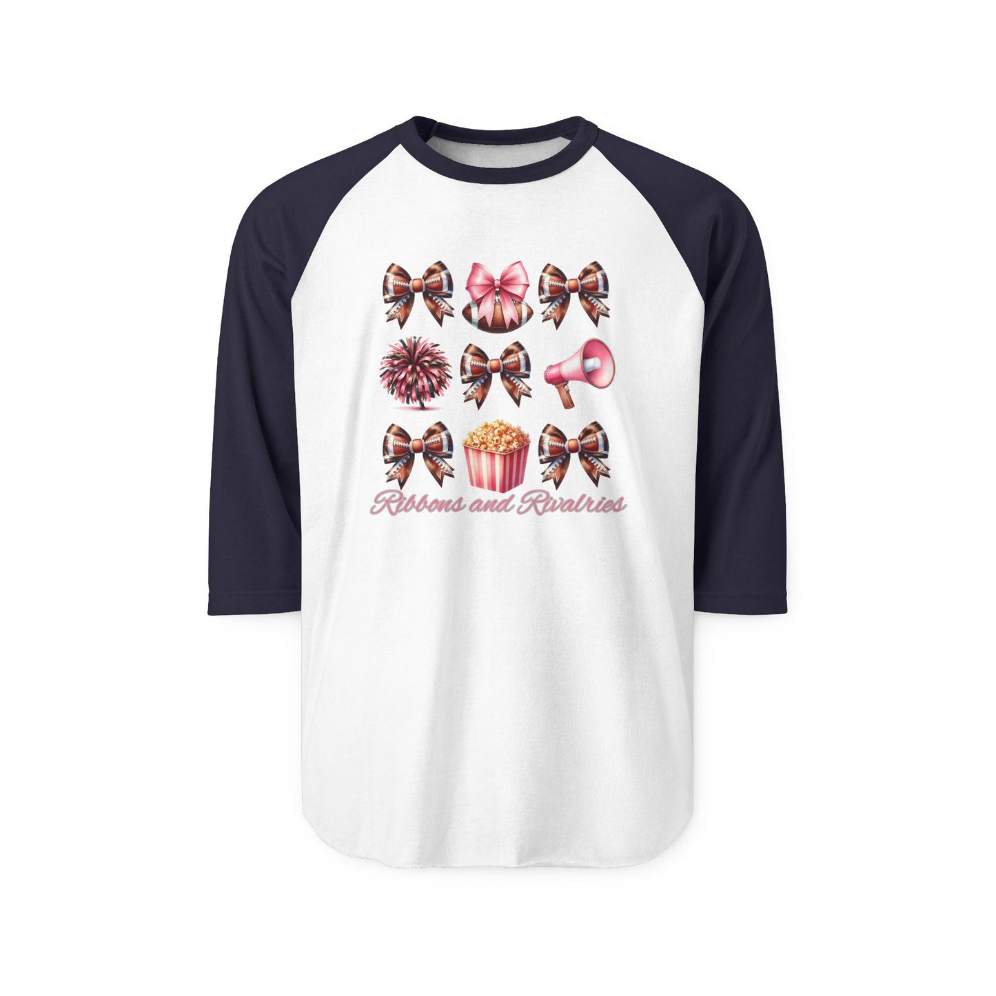 Ribbons & Rivalries Baseball Tee