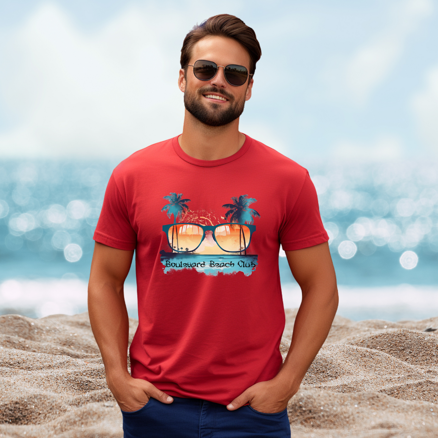 Boulevard Beach Club T-Shirt