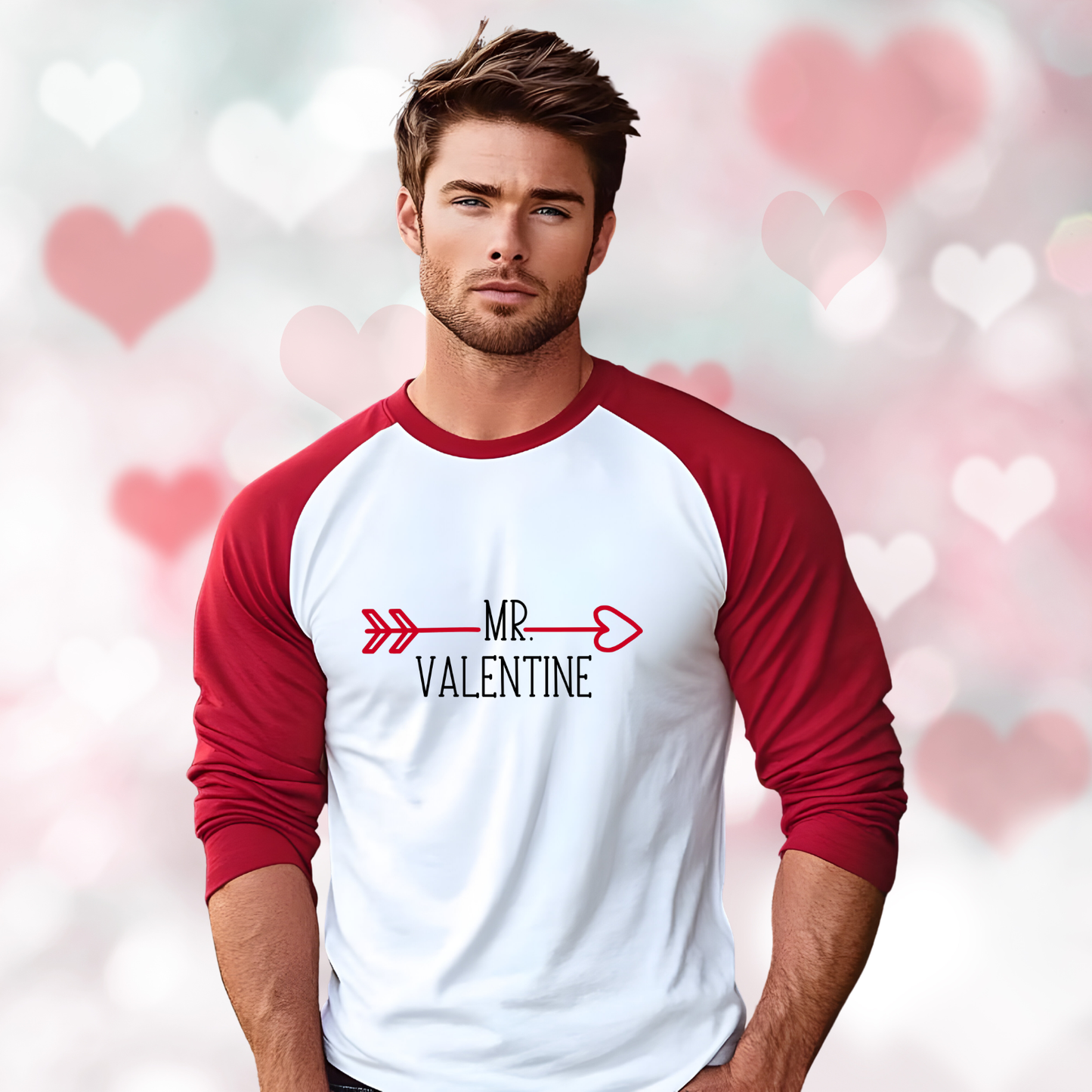 Mr. Valentine Baseball Tee