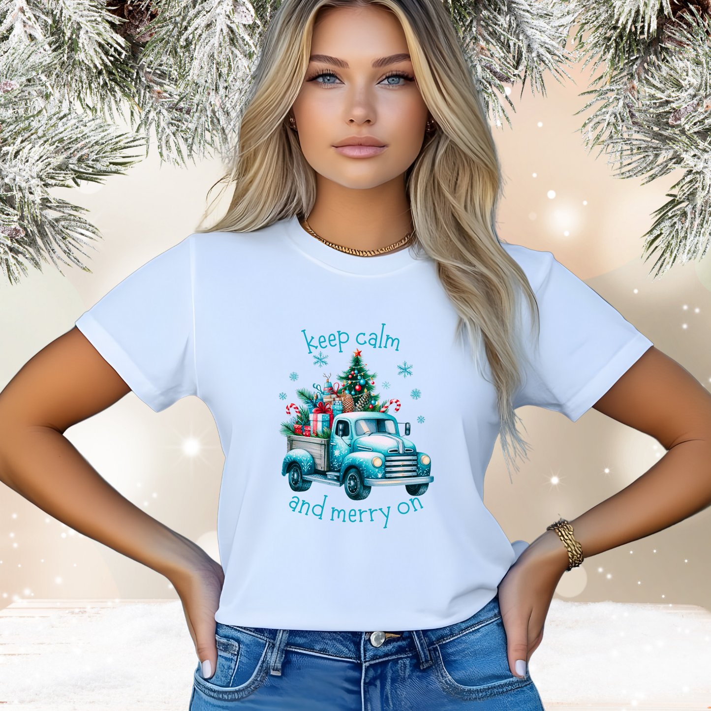 Keep Calm And Merry On T-Shirt